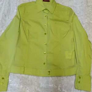 Burberry lime long sleeves